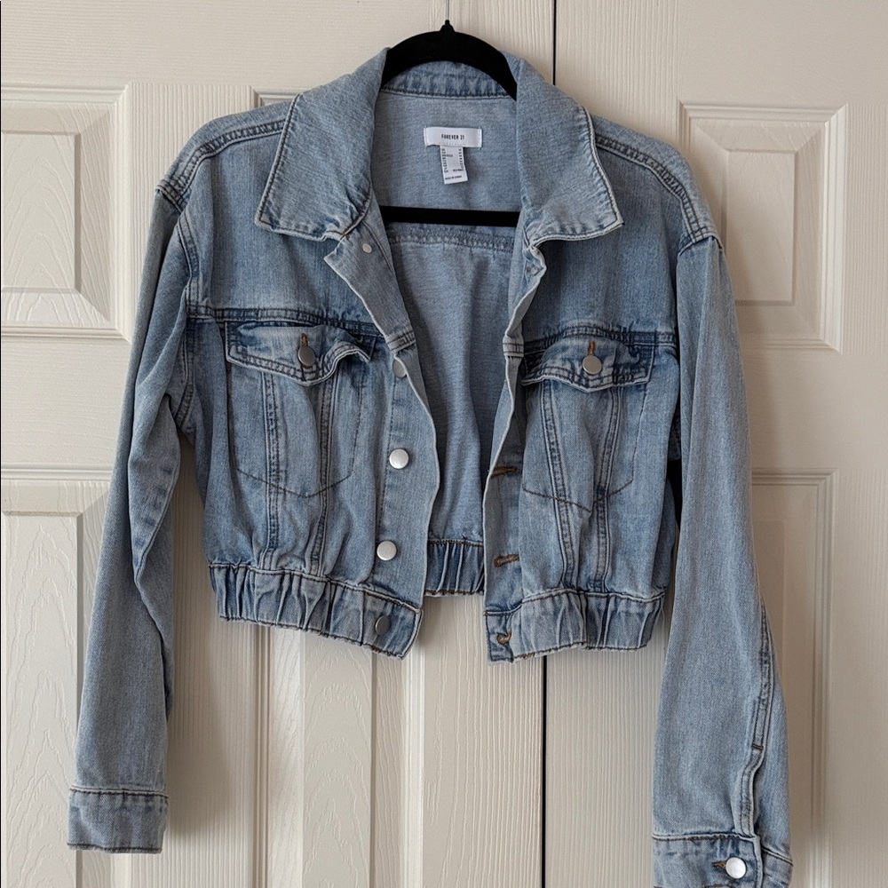 Forever 21 Light Blue Denim Jacket